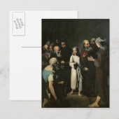 Jezus met de dokters briefkaart (Voorkant / Achterkant)