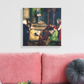 Jezus met de dokters canvas afdruk (Insitu (Woonkamer))