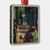Jezus met de dokters metalen ornament (Rechts)