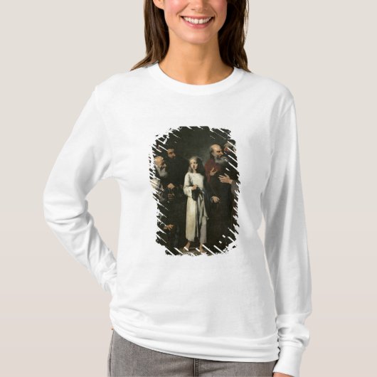 Jezus met de dokters t-shirt (Voorkant)