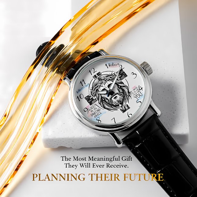 Jezus met de doornenkroon horloge (Creator heeft geüpload)