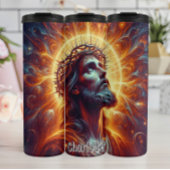 Jezus met de doornenkroon thermosbeker