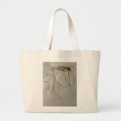 Jezus met de Kroon van Thorns Grote Tote Bag (Voorkant)