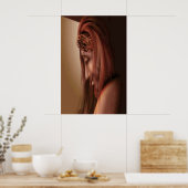 Jezus met doornen op zijn hoofd poster (Keuken)