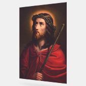 Jezus met doornenkroon acryl bord (Hoek)