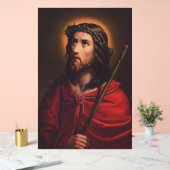 Jezus met doornenkroon acryl bord (Huwelijk)