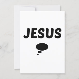 Jezus MET EEN AFBEELDING Kaart