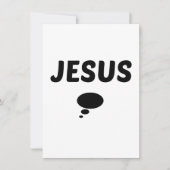 Jezus met een foto kaart (Voorkant)