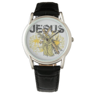 Jezus met het kruis horloge