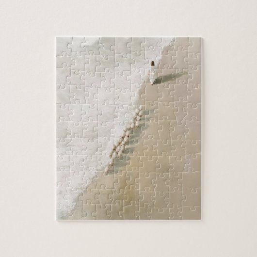 Jezus met het lam legpuzzel (Verticaal)