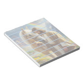 Jezus met het Palomino-paard in het Schilderachtig Notitieblok (Schuin)