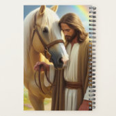 Jezus met het Palomino-paard in het Schilderachtig Planner (Achterkant)