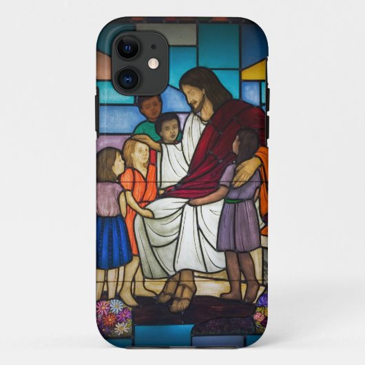 Jezus met Kinderen Case-Mate iPhone Case (Achterkant)