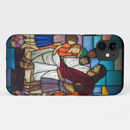 Jezus met Kinderen Case-Mate iPhone Case (Achterkant (horizontaal))