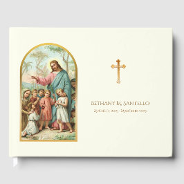 Jezus met kinderen Memorial Guest Book Gastenboek