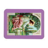  Jezus met lamsmais Magnet Magneet (Horizontaal)