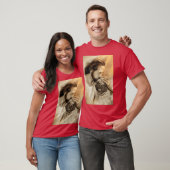 Jezus met puggond pug hond liefhebber t-shirt (Unisex)