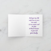 jezus met schapenvakantie Kaart (Binnen)