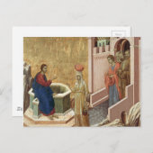 Jezus met vrouw goed briefkaart (Voorkant / Achterkant)