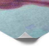 Jezus met zijn armen op zijn borst poster (Hoek)