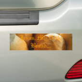 Jezus, mijn dagelijkse brood bumpersticker (Op auto)