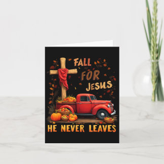 Jezus Mijn Favoriete Seizoen Herfst Christelijke D Kaart