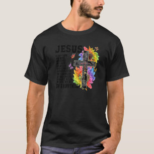 Jezus Mijn God Mijn Heer Mijn redder van de bloem  T-shirt
