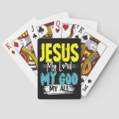 JEZUS, MIJN HEER, MIJN GOD, MIJN ALLES POKERKAARTEN (Achterkant)