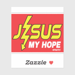 Jezus, mijn hoop sticker