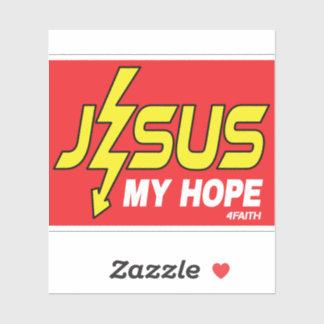 Jezus, mijn hoop sticker