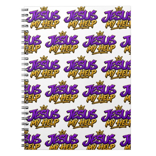 Jezus mijn hulp notitieboek (Voorkant)