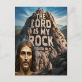 Jezus, mijn rots van eeuwen De Heer is mijn rots Briefkaart (Voorkant)