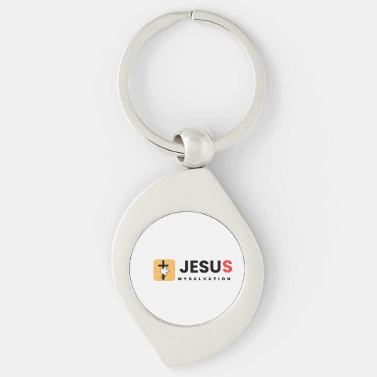 Jezus, mijn verlossing sleutelhanger (Voorkant)