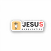 Jezus, mijn verlossing sticker (Voorkant)