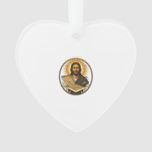 Jezus Misleid Door Lege Pizzadoos Feest Eten Humor Ornament