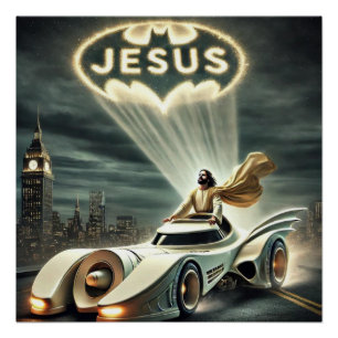 Jezus mobiel: Verlosser in de nacht Perfect Poster
