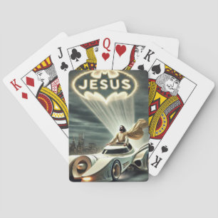Jezus mobiel: Verlosser in de nacht Pokerkaarten