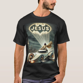 Jezus mobiel: Verlosser in de nacht T-shirt