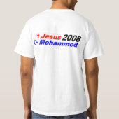 Jezus-Mohammed 2008 T-shirt (Achterkant)