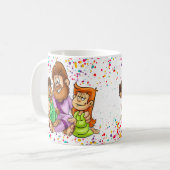 Jezus mok met kinderen (Voorkant links)