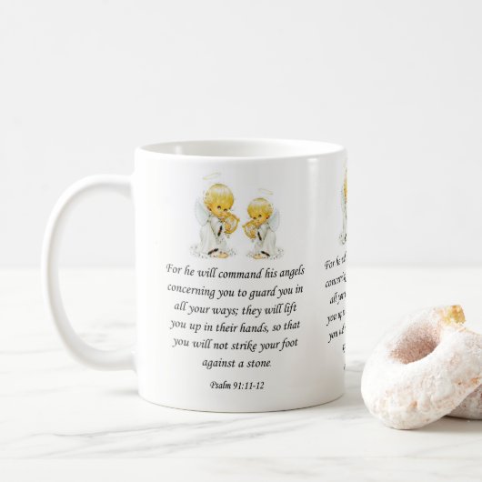 Jezus Mok Psalm 91:11-12 (Met donut)