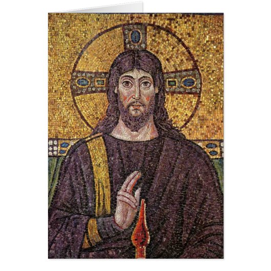 Jezus Mosaic Afbeelding van Jezus (Voorkant)