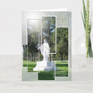 Jezus Mosaic Wenskaart altijd Bedankkaart