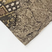 Jezus mozaïek in hagia sophia Fleece Blanket (Hoek)
