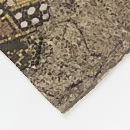 Jezus mozaïek in hagia sophia Fleece Blanket (Hoek)
