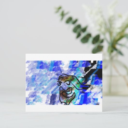 Jezus naam hoop briefkaart (Staand voorkant)