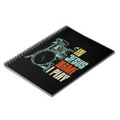 Jezus naam: Ik speel Drums God Drumming Muziek Chr Notitieboek (Linkerzijde)