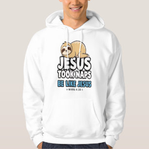 Jezus nam dutjes, grappige luiaard hoodie