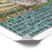 Jezus Names Poster (Hoek)