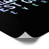 Jezus Nativiteit Religieuze Kerstmis Christelijk Poster (Hoek)